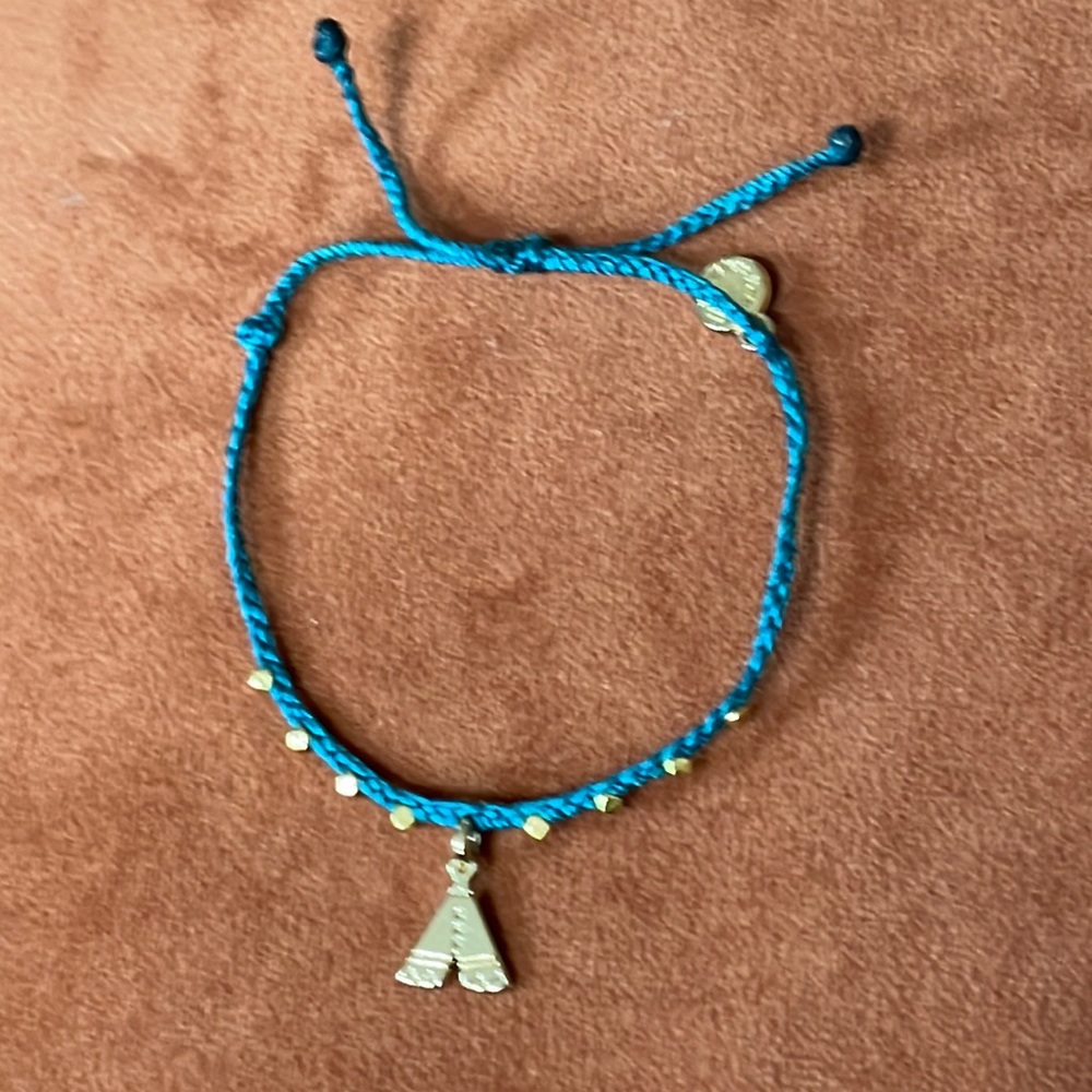 Pura Vida tee pee bracelet